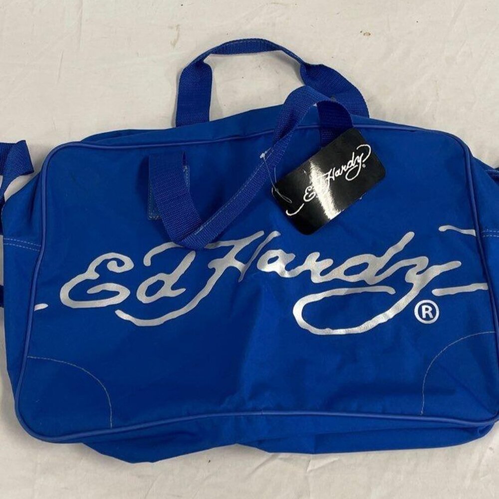 NWT ED HARDY Weekend Sac Duffle Bag Messenger Bag